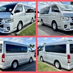 【🚌送迎利用車✨】ハイエースワゴンGL 10人乗り！ 送迎からアウトドアにも大活躍！の画像