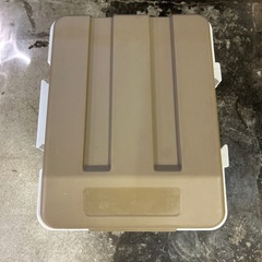 アスベル 33L ゴミ箱 茶の画像