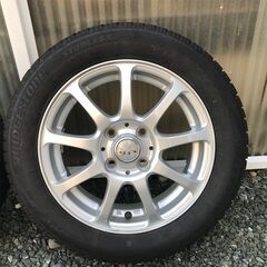 ★ブリジストン155/65R14スタッドレスタイヤアルミホイール4本セット★の画像