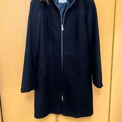 ONWARD組曲　ウール100ファー付きコート3wayの画像