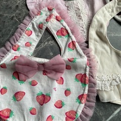 女の子　スタイ　色々　メゾピアノ　クーラクールの画像