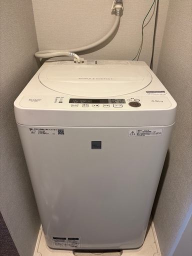 SHARP es-g4e6  洗濯機