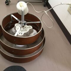 JM20512K) ★大特価★キシマ照明器具3段2008年製＜径：約35cm 高さ：約35cm＞中古品【取りに来られる方限定】　の画像