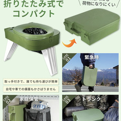 【防災グッズ】FUTURE FOX 防災用 簡易トイレ お試しトイレキット×10付属の画像