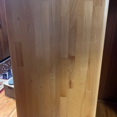 ニトリダイニングテーブル 椅子3脚セットの画像