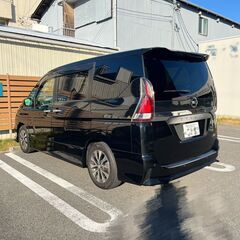 日産 セレナ 2017年式 ハイウェイスターVセレクション／後席モニター／両側電動／車検R8.9まで／9型ナビ／アラウンドビュー／禁煙車／84,000kmの画像