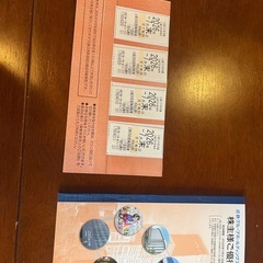 4枚ｾｯﾄ★近鉄株主優待乗車券の画像