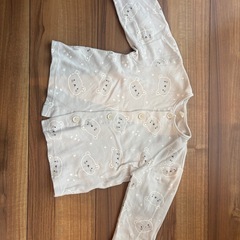 腹巻き　パジャマ　95  長袖　くまさんの画像