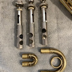 Jマイケル　ポケットトランペット　ゴールドの画像