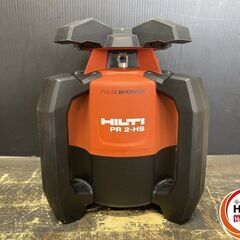 【久留米】【引き取り限定】【開封未使用品】HILTI  ヒルティ PR2-HSA12 回転レーザーレベル バッテリー(10.8V/2.6Ah)×2・充電器・受光器・ケース・三脚付の画像