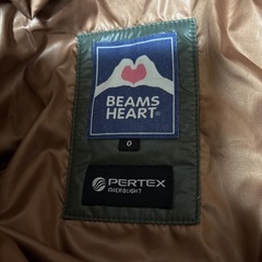 BEAMS HEART ダウンコートの画像