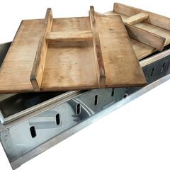 ☆都市ガス用 八つ仕切りおでん鍋 木蓋付き ガス式おでん鍋 業務用 おでん鍋 厨房機器☆の画像