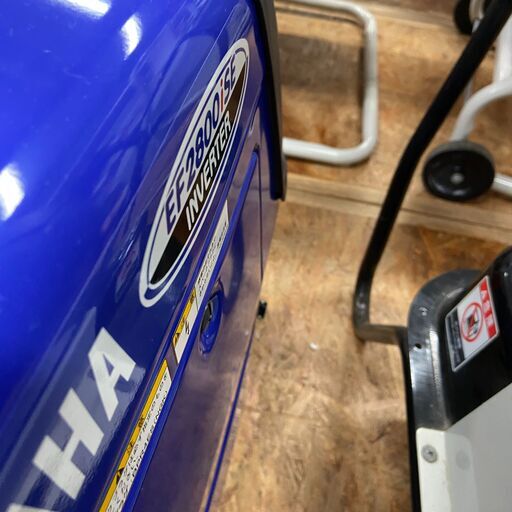 ﾊﾞｯﾃﾘｰ不良のため値下げしました！【店頭引取限定】YAMAHA　インバーター発電機　EF-2800ise  121,000円（税込