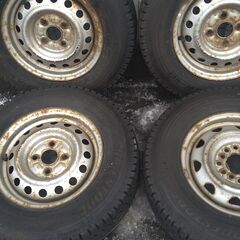 スタットレスタイヤ　B/S　VL1　165R13　LT6PRの画像