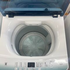 リサイクルショップどりーむ天保山店　No5005 洗濯機　ハイアール　２０２２年製　高年式🎵　５．５㎏容量　美品🎵　１人暮らしにオススメ🎵の画像