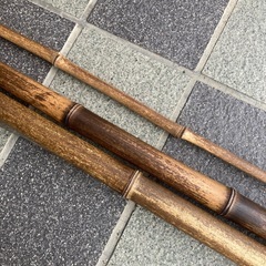 造作工作用、あしらい竹棒３本の画像