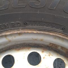 スタットレスタイヤ　B/S　VL1　165R13　LT6PRの画像