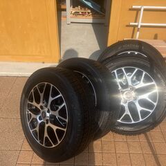 スタットレスタイヤ４本set・185/65/R15・アルミホイール・アクア・ノート・デミオ 等の画像