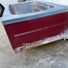 ステンレス浴槽　久々の入荷です‼︎  🌸前回、価格提示くださりお待ち頂いている方ご連絡お待ちしております🌸の画像