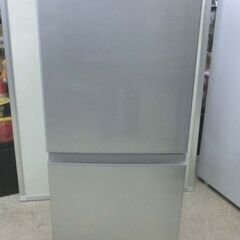 冷蔵庫 126L 2022年製 AQUA AQR-13M(S) シルバー 2ドア 右開き 100Lクラス キッチン家電 1人暮らし アクア 札幌 西野店の画像