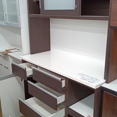 ★リユースのサカイ水戸店★NITORIレンジボードダークブラウンH201×D50.5×W119.5クリーニング済みMT6608の画像