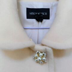 MISCH MASCH    Aラインウールコート　Mの画像