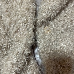 ふわふわもこもこの羽織りの画像