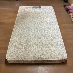 P0751　フランスベッド マットレス シングル 幅112cmシミ跡ありの画像