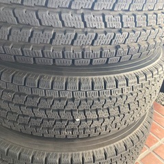 ヨコハマ アイスガード IG91 2016年製造165/80R14 ５穴ホイール ボンゴ、バネットなどの画像