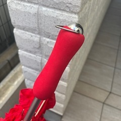 赤い傘 ハート型    の画像