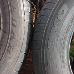225/65/17  タイヤ4本の画像