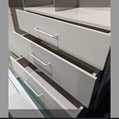 ニトリ　チェストデニッシュCハイ　収納　棚　洋服タンス　E518の画像