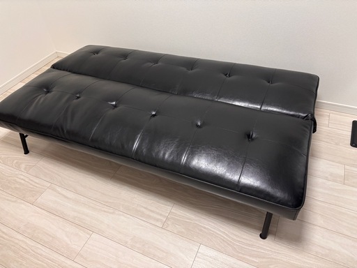 ソファーベッド ソファベッド 180cm 3P 3人掛け 合成皮革 PUレザー