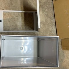 ニトリ　NITORI　分別フタ付きゴミ箱の画像