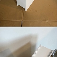 狭いトイレでも置けるスリムトイレラック トイレットペーパーストッカーの画像