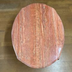 P0755　アンティーク 大理石 センターテーブル 彫刻の画像