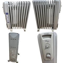 【REGASTOCK川崎店】【動作確認済み】DeLonghi オイル・ラジエターヒーター L字型フラットフィン10枚 ライトグレー R731015EFS  【4~10畳用】の画像