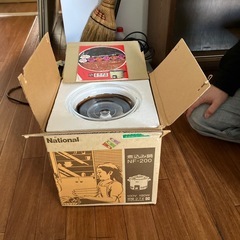 アンティーク昭和の電気煮込み鍋の画像