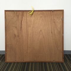 ○天然石画 石細工 宝石画 ストーンアート エビ 海老 インテリア サイズ71.5×64×5.5㎝ 額入り 和風  中古品(NF251209)563-1-①の画像