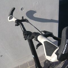 広島市　南区　ダホン K3 折りたたみ自転車　ブラック　中古　現状の画像