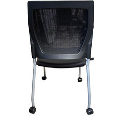 ナイキ(NAIKI) スタックチェア黒　E334C-BK　(在庫：11)の画像