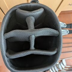 ゴルフバッグ キャディバッグ ドライバー ブラック アイアン Silver CAT LYNX ゴルフクラブ 12本セットの画像