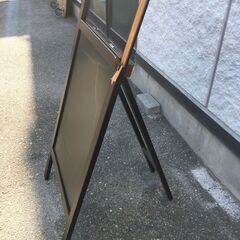 JM20514S)A型看板 幅：約48cm 高さ：約110cm 奥行：約54cm 中古品【取りに来られる方限定】の画像