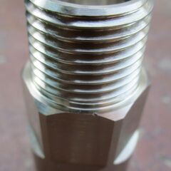 ☆　日立金属 HITACHI プッシュインパクト継手接続要領10A24O PC 都市ガス用◆4個セット・ひょうたん印の画像