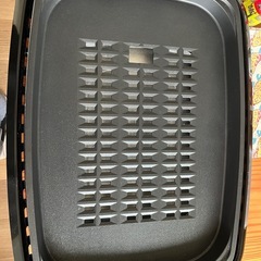 アイリスオーヤマ ホットプレート 大型 蓋付き ブラック の画像