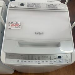 リサイクルショップどりーむ天保山店　No4289 洗濯機　大容量♪　８ｋｇ容量　日立　２０２１年製　高年式🎵　オススメ品🎵jの画像