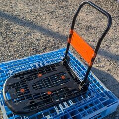 美品 ブレーキ付 トラスコ中山 カルティオ 静粛、軽量、プロ仕様台車、早い者勝ち！！の画像