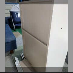 ニトリ　シェルフデニッシュCハイ　収納棚　本棚　E519の画像