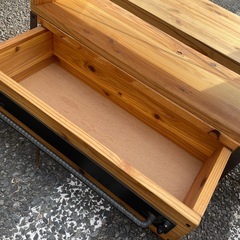 大幅値下げ！オシャレ⭐️アンティーク調TVボードの画像