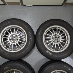 【処分価格】215／65R 16x6.5J 5H PCD114.3 スタッドレス＋ホイール アルファード30系 ベルファイアの画像